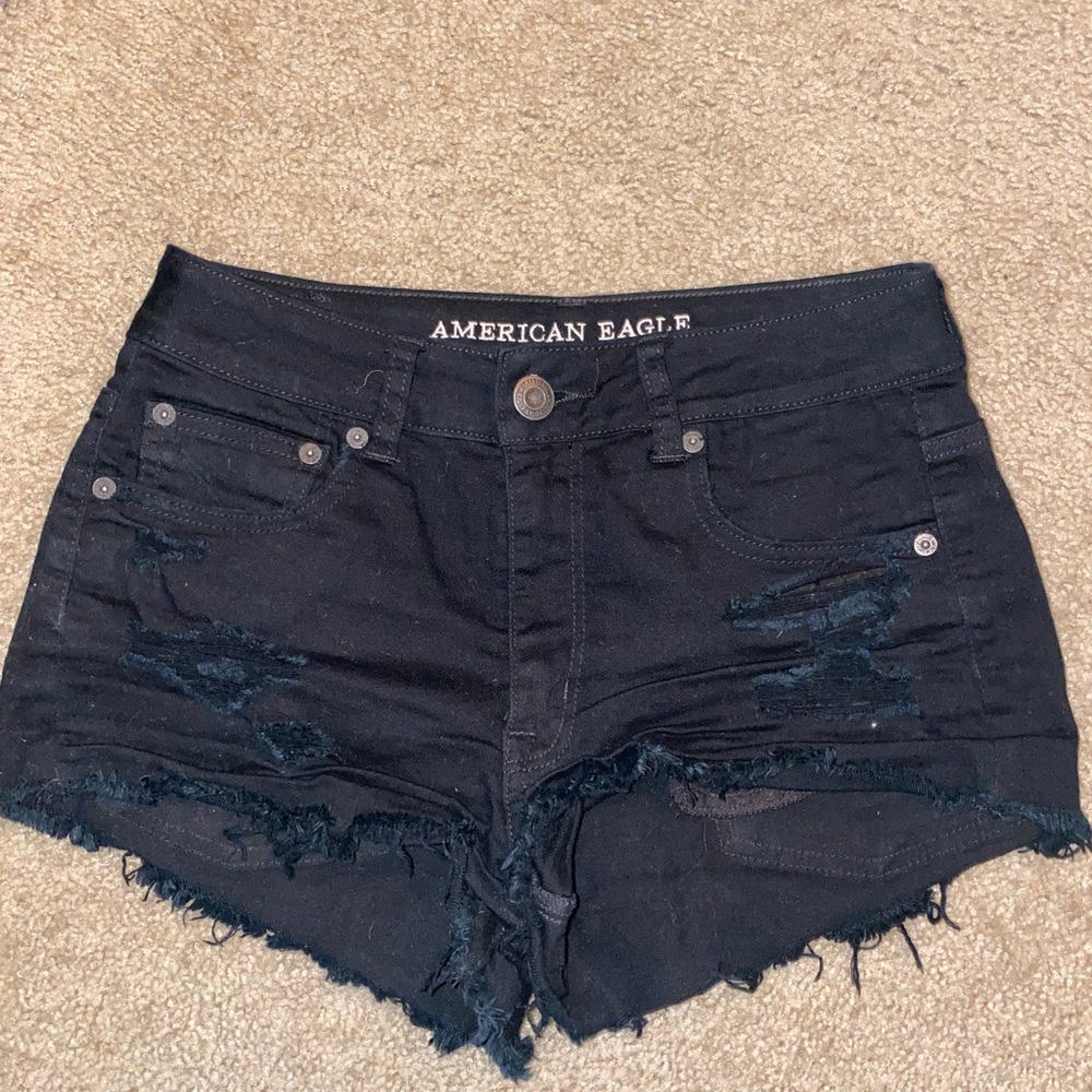 Black American Eagle shorts